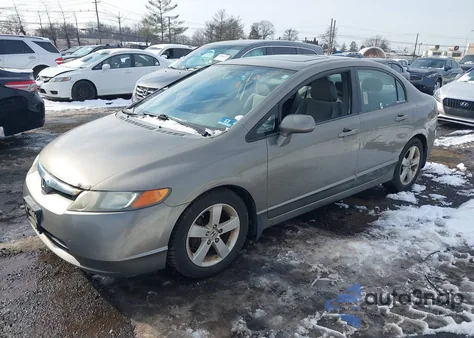 2008 Honda Civic Ex from USA, damaged, VIN 2HGFA16878H354679